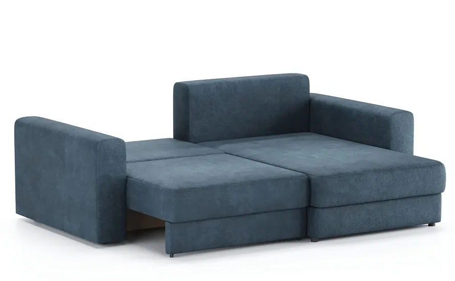 Диван угловой Ларсон 2М Nordic 78 сапфир - 4