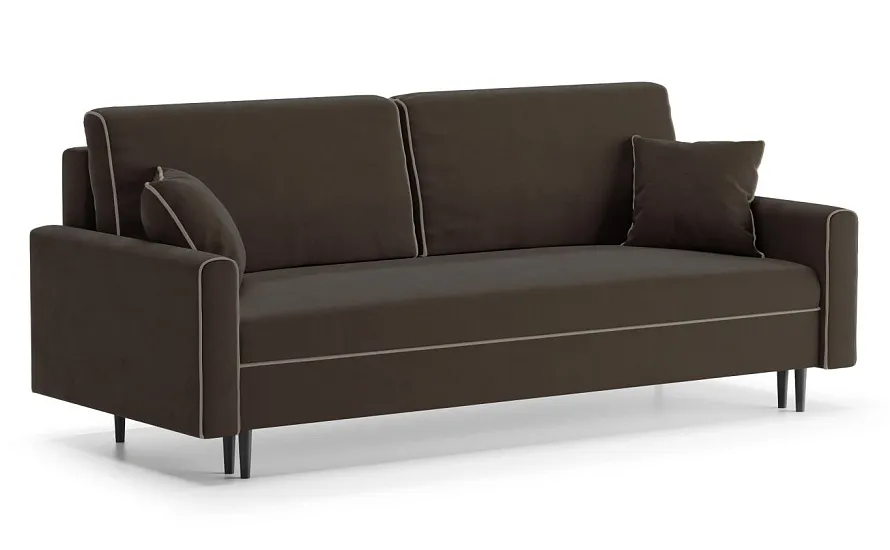 Диван Порту Leonardo 06 коричневый - 2 Диван Порту Leonardo 06 коричневый - 2