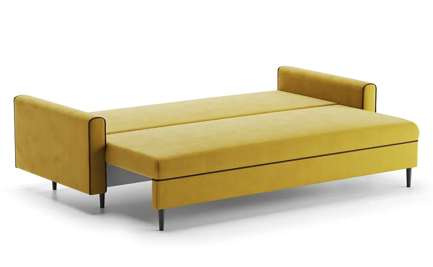 Диван Порту Leonardo 09 желтый - 3 Диван Порту Leonardo 09 желтый - 3